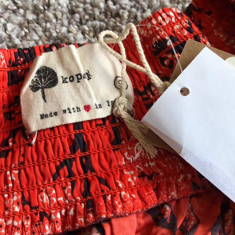 ❤️SALE NWT Anthropologie Kopal Off Shoulder Crop - Picture 4 of 9